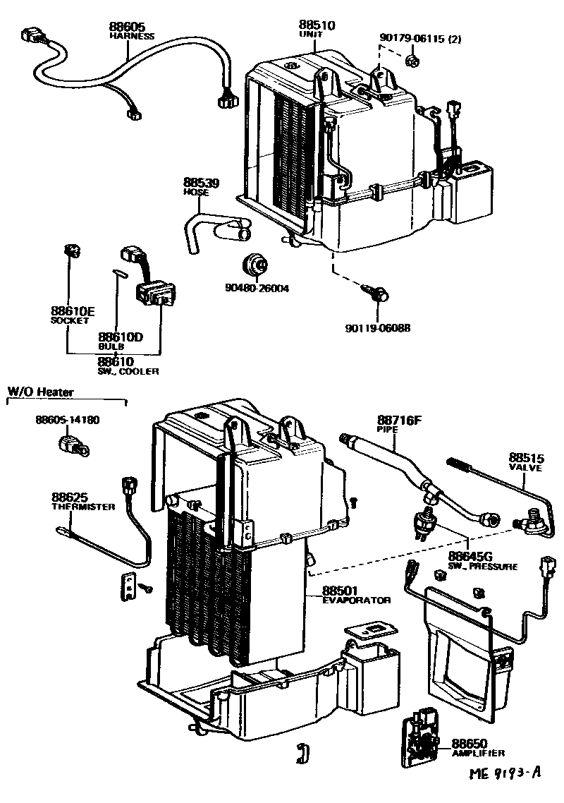 8714 — HEATING & AIR CONDITIONING - COOLER UNIT