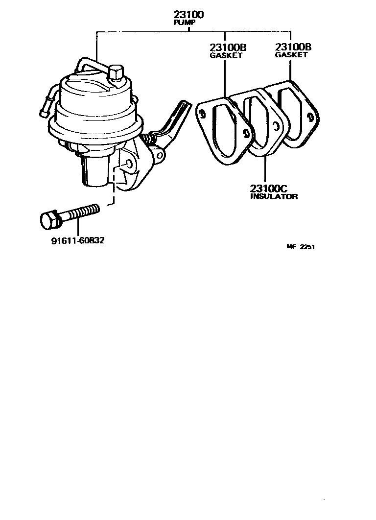 2301 — FUEL PUMP & PIPE