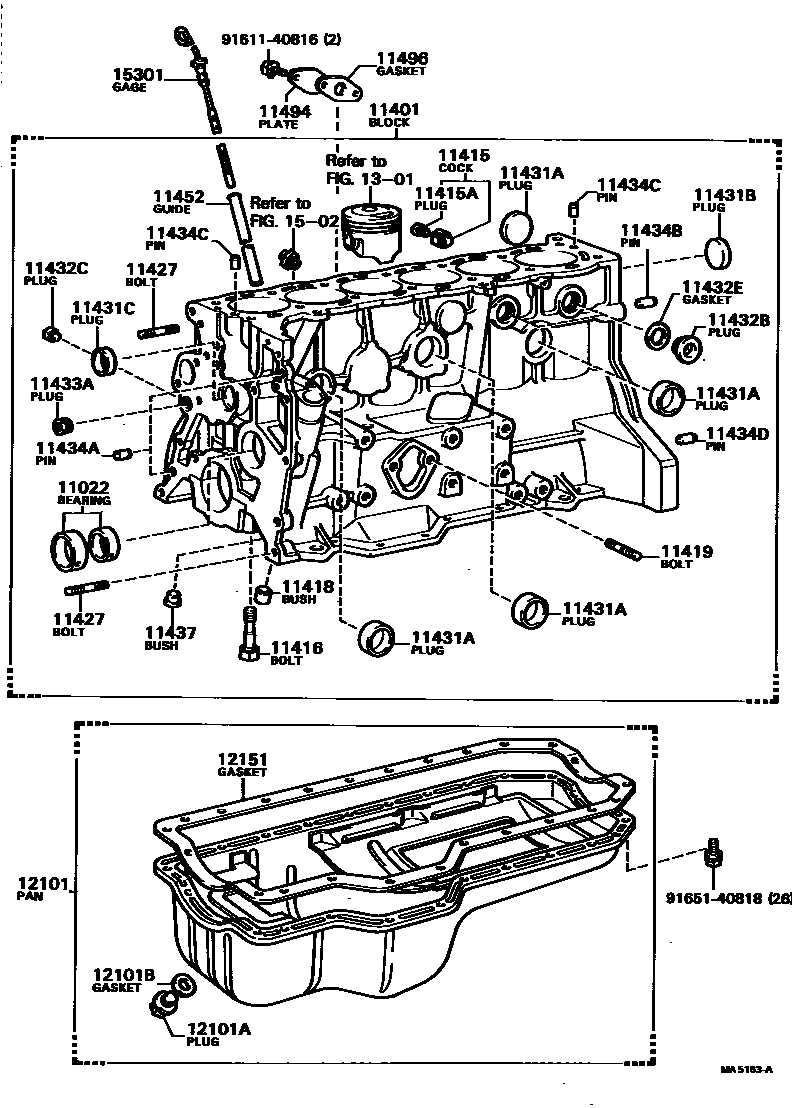 1105 — CYLINDER BLOCK