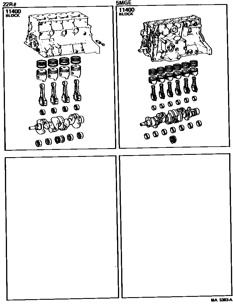 1102 — SHORT BLOCK ASSEMBLY