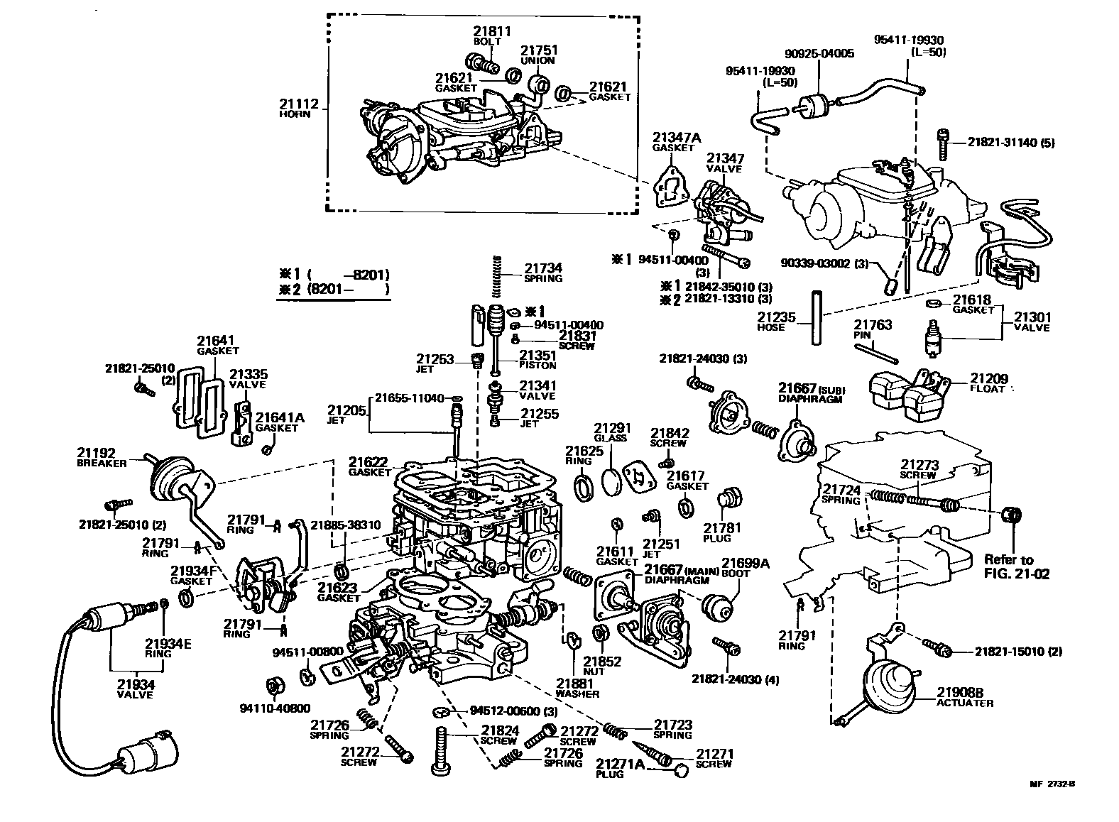 2103 — CARBURETOR