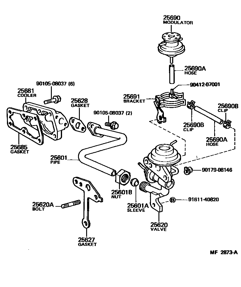 2501 — EXHAUST GAS RECIRCULATION SYSTEM
