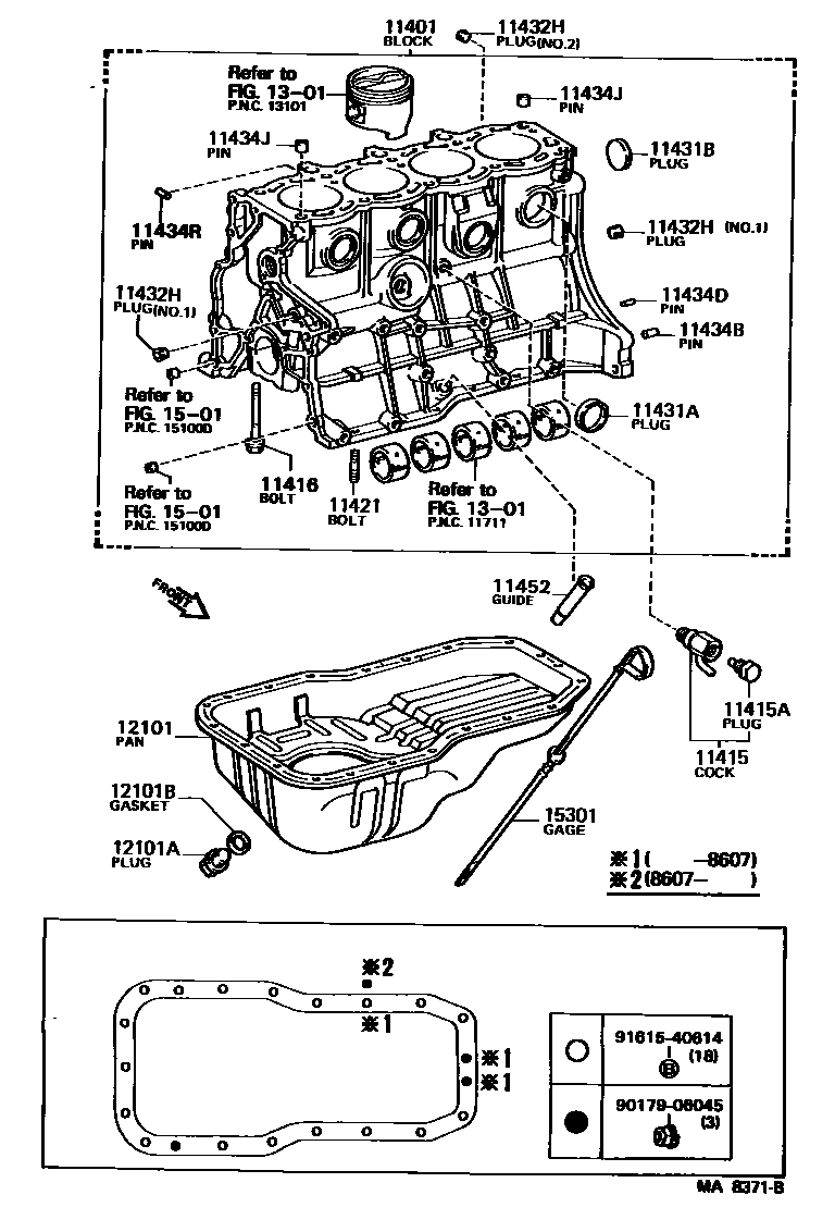 1105 — CYLINDER BLOCK