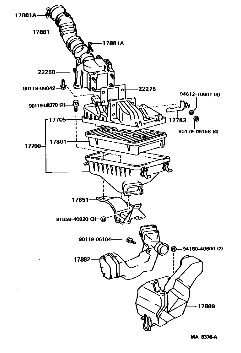 1703 — AIR CLEANER