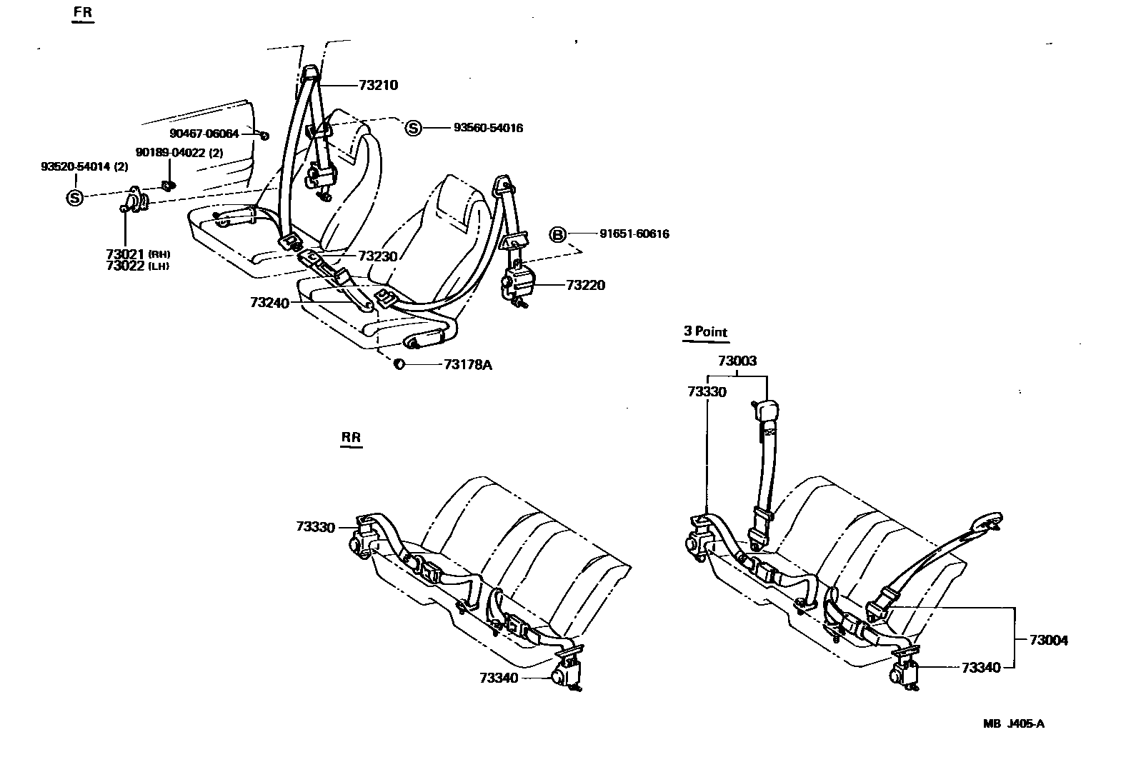 7104 — SEAT BELT & CHILD RESTRAINT SEAT