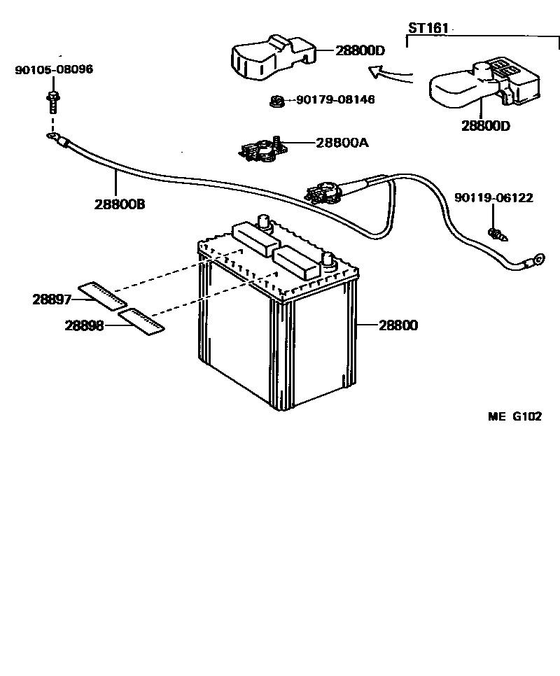 8201 — BATTERY & BATTERY CABLE