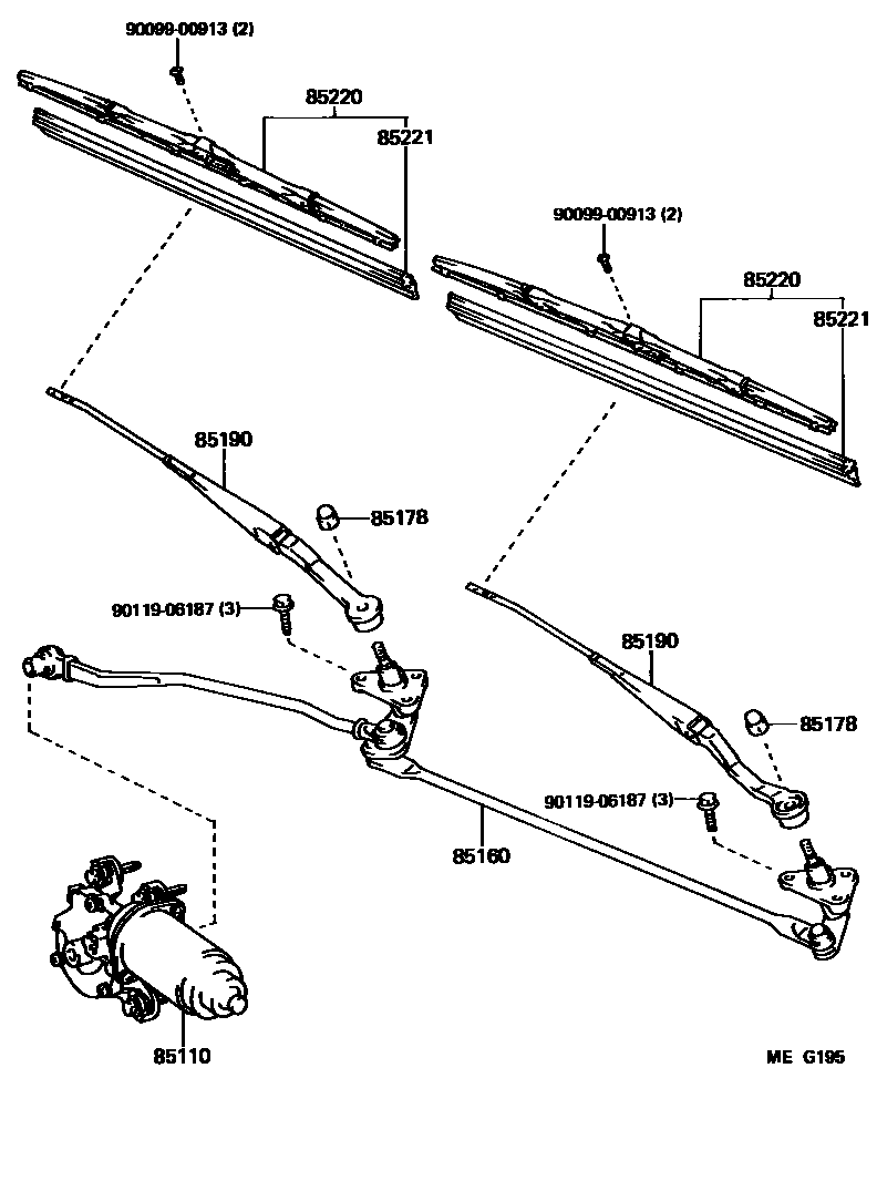 8501 — WINDSHIELD WIPER