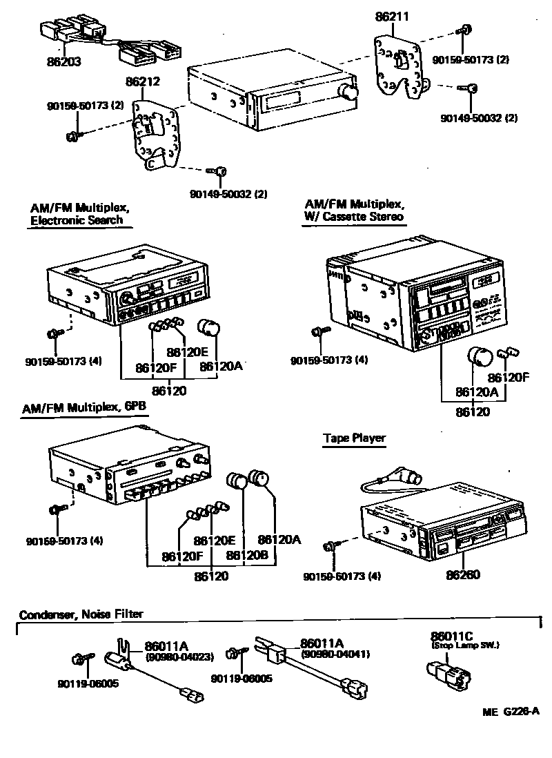 8601 — RADIO RECEIVER & AMPLIFIER & CONDENSER