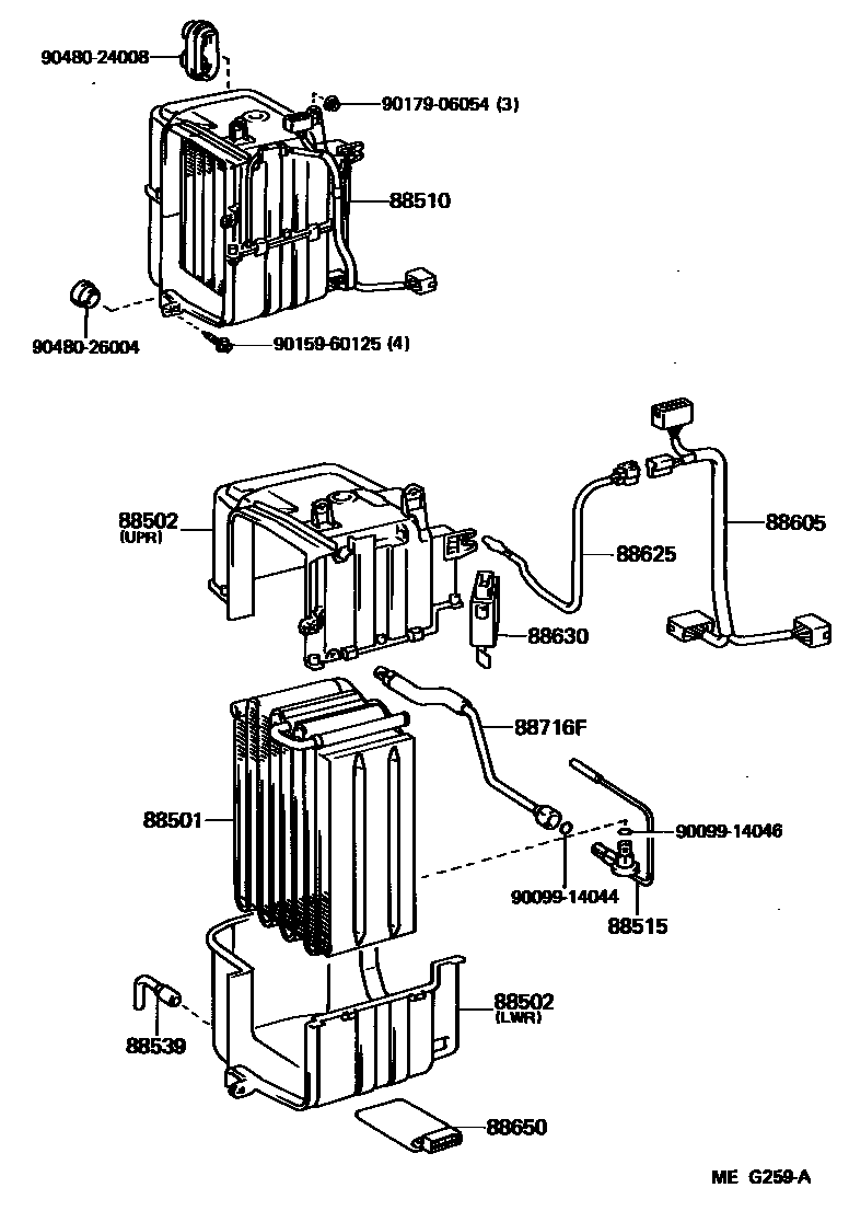 8714 — HEATING & AIR CONDITIONING - COOLER UNIT