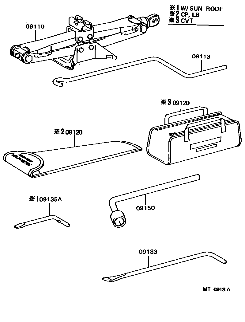 0901 — STANDARD TOOL