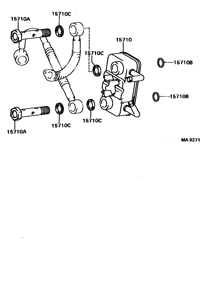 1503 — ENGINE OIL COOLER