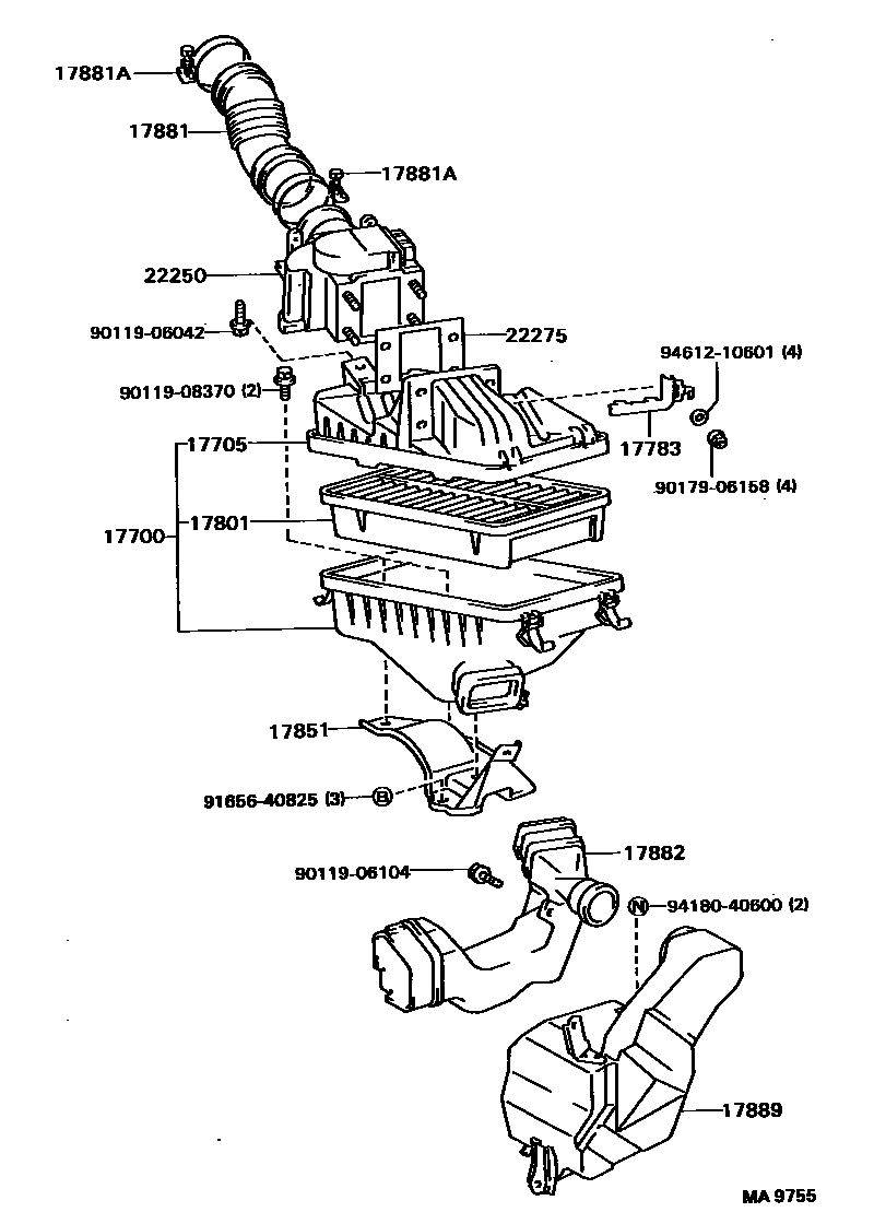 1703 — AIR CLEANER