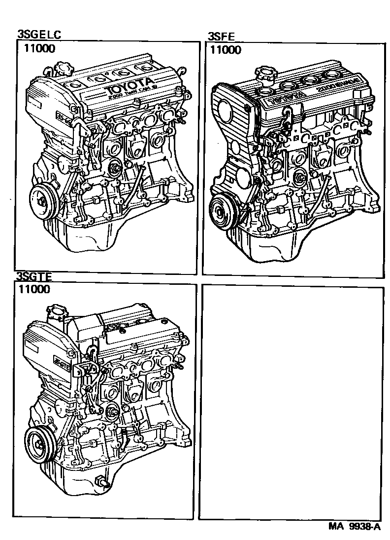 1101 — PARTIAL ENGINE ASSEMBLY