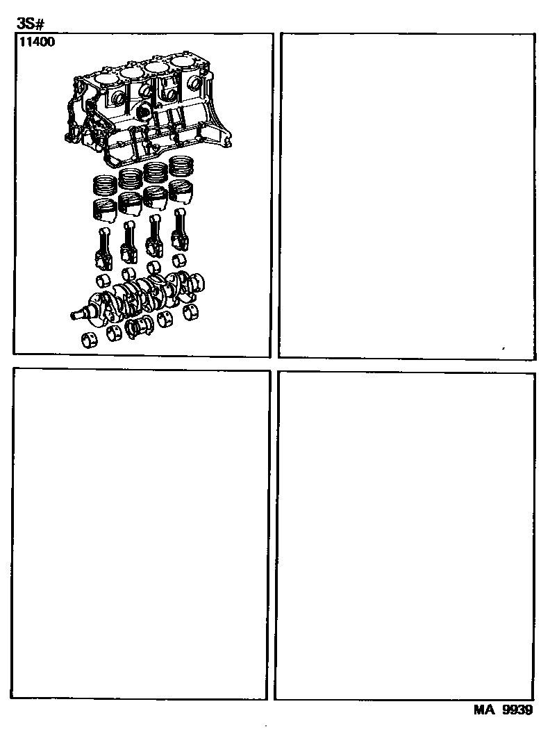 1102 — SHORT BLOCK ASSEMBLY