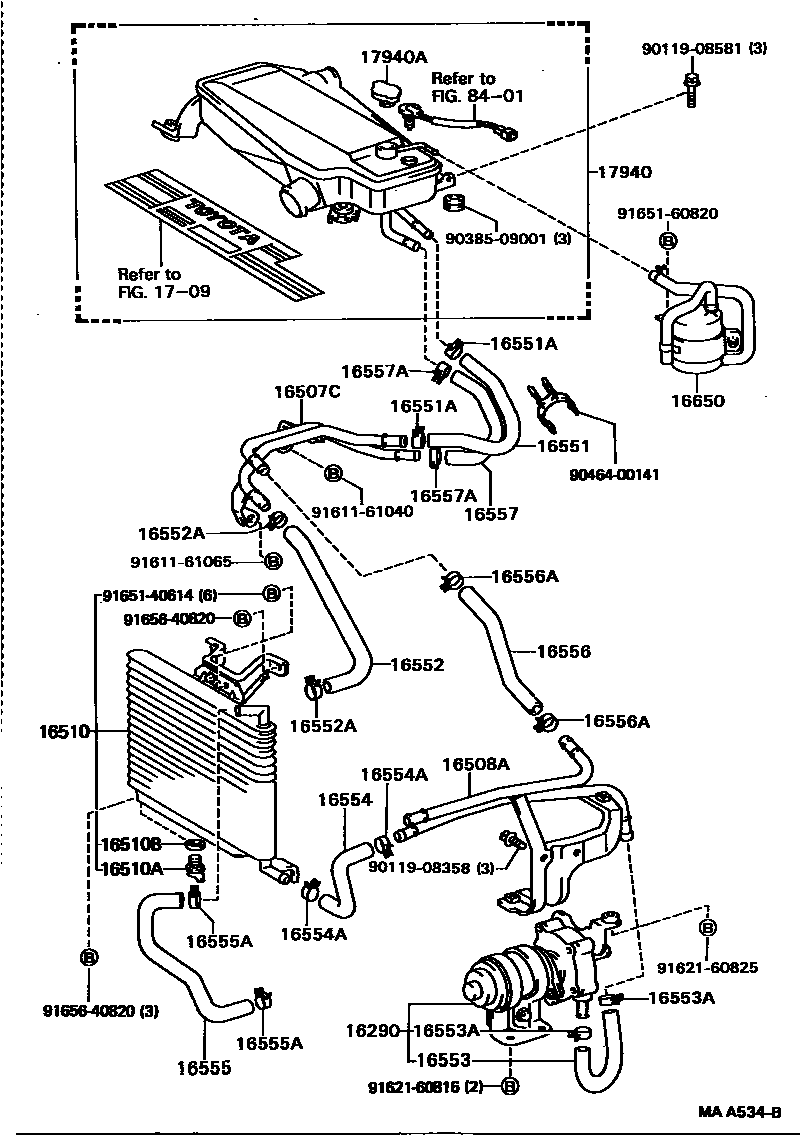 1604 — INTERCOOLER & SUB RADIATOR
