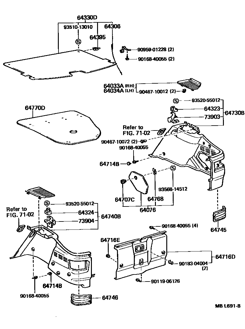6404 — DECK BOARD & DECK TRIM COVER
