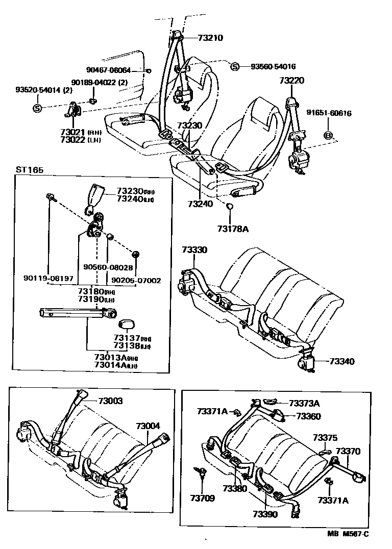 7104 — SEAT BELT & CHILD RESTRAINT SEAT