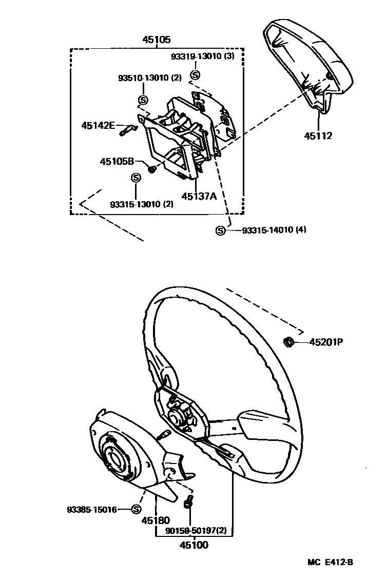 4504 — STEERING WHEEL
