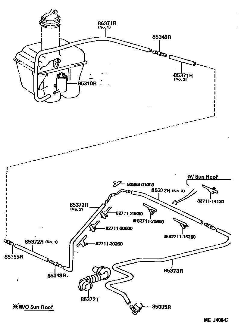 8504 — REAR WASHER