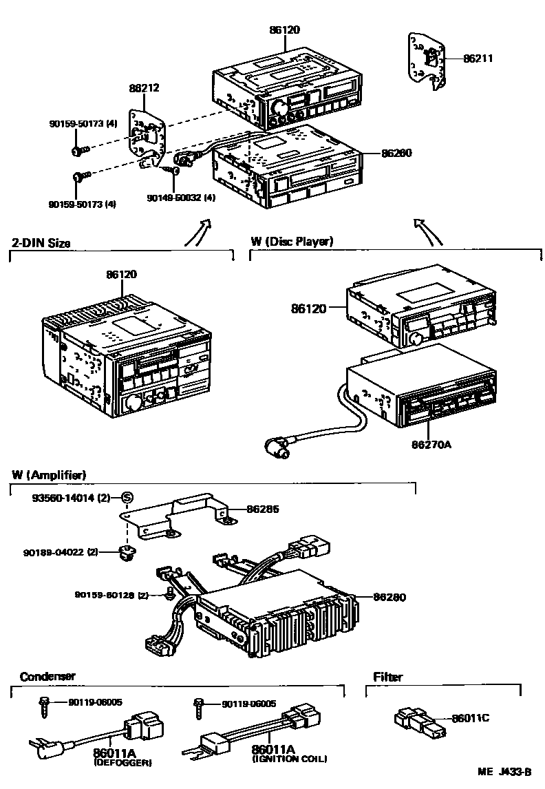 8601 — RADIO RECEIVER & AMPLIFIER & CONDENSER