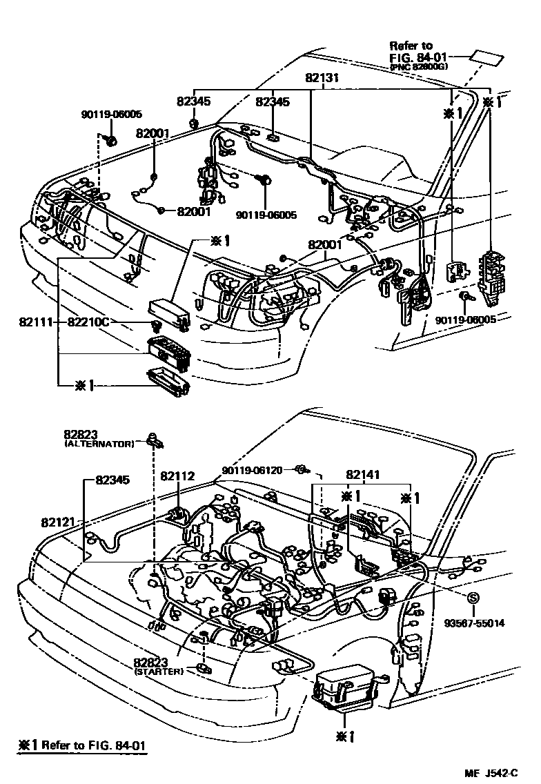 8202 — WIRING & CLAMP