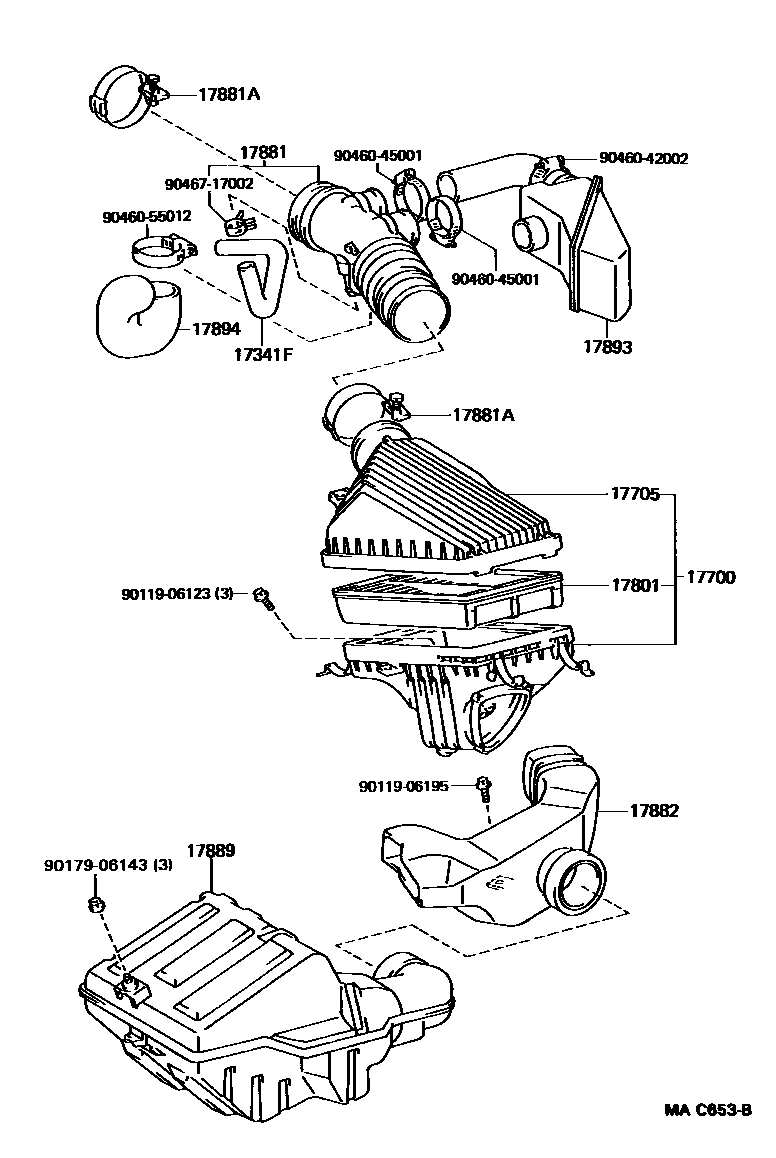 1703 — AIR CLEANER