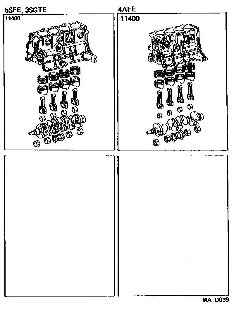1102 — SHORT BLOCK ASSEMBLY