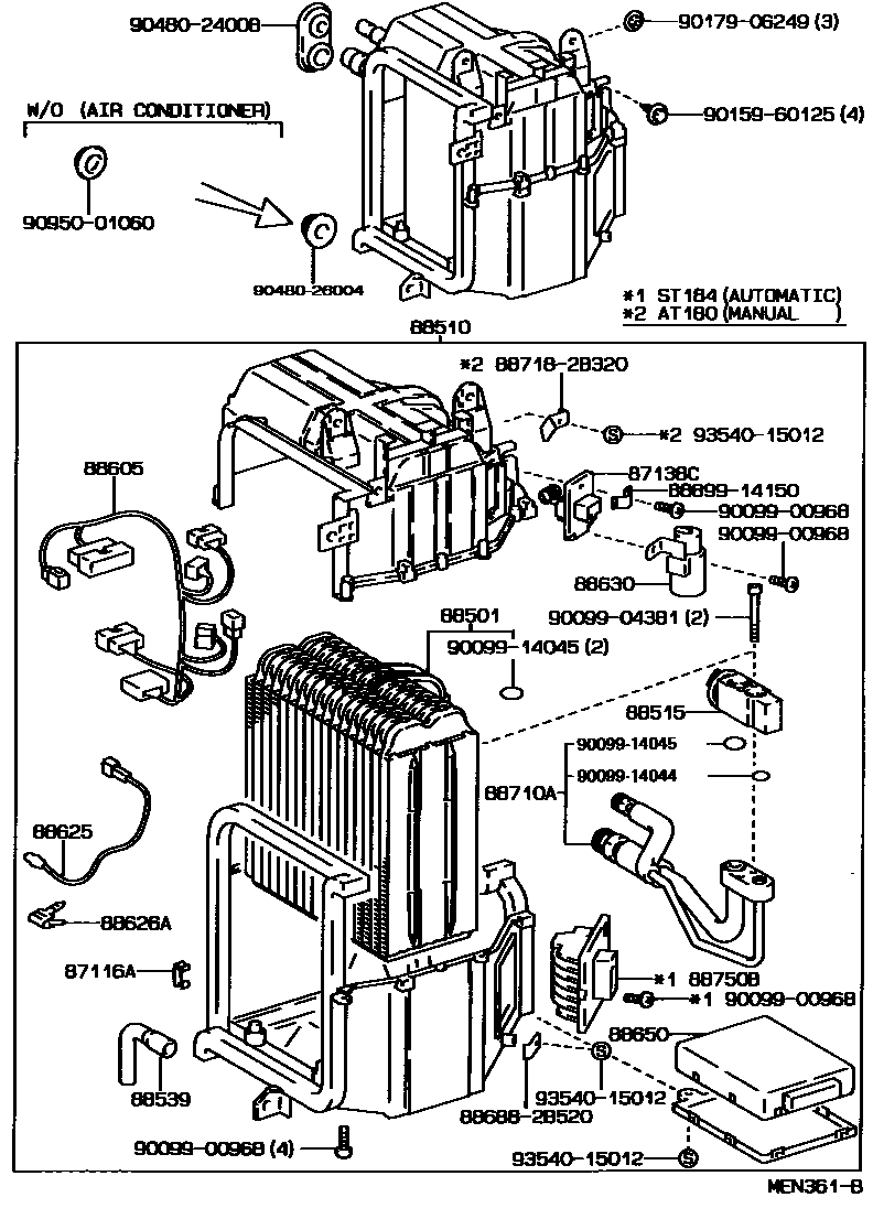 8714 — HEATING & AIR CONDITIONING - COOLER UNIT
