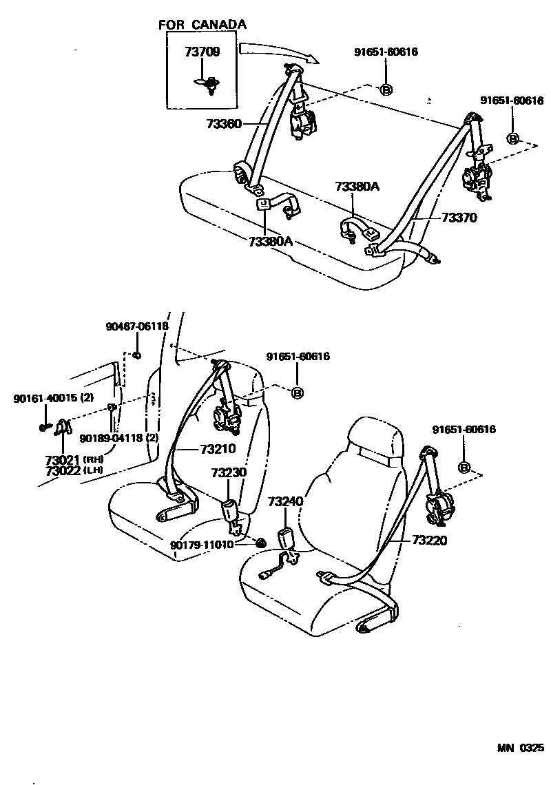 7104 — SEAT BELT & CHILD RESTRAINT SEAT