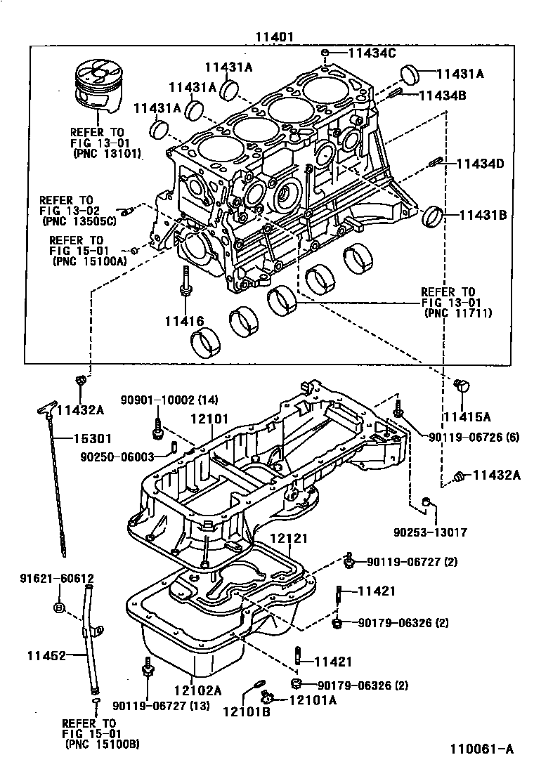 1105 — CYLINDER BLOCK