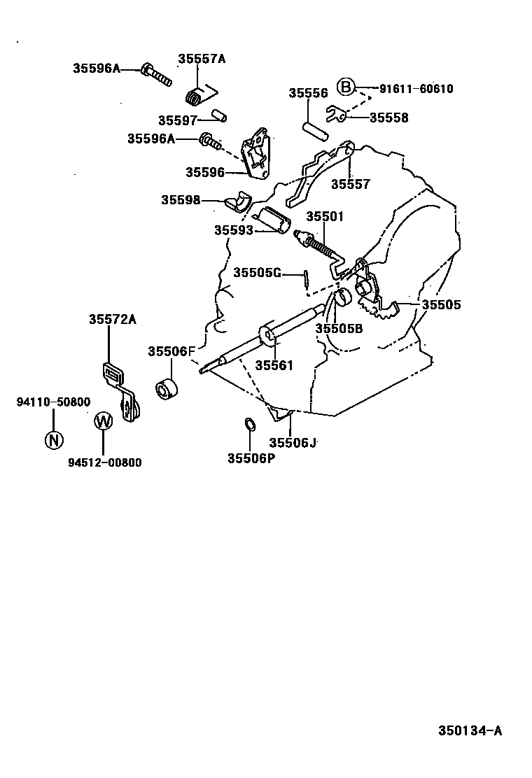 3513 — THROTTLE LINK & VALVE LEVER (ATM)