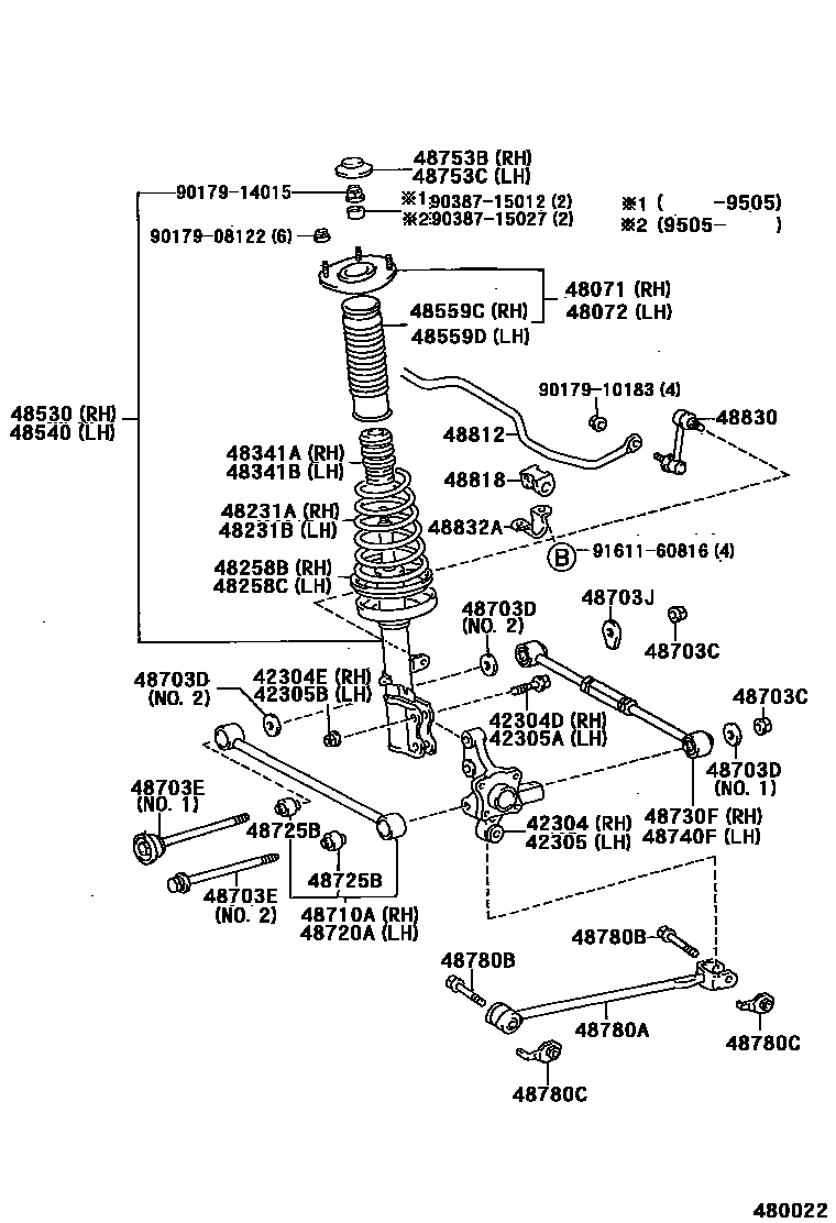 4804 — REAR SPRING & SHOCK ABSORBER
