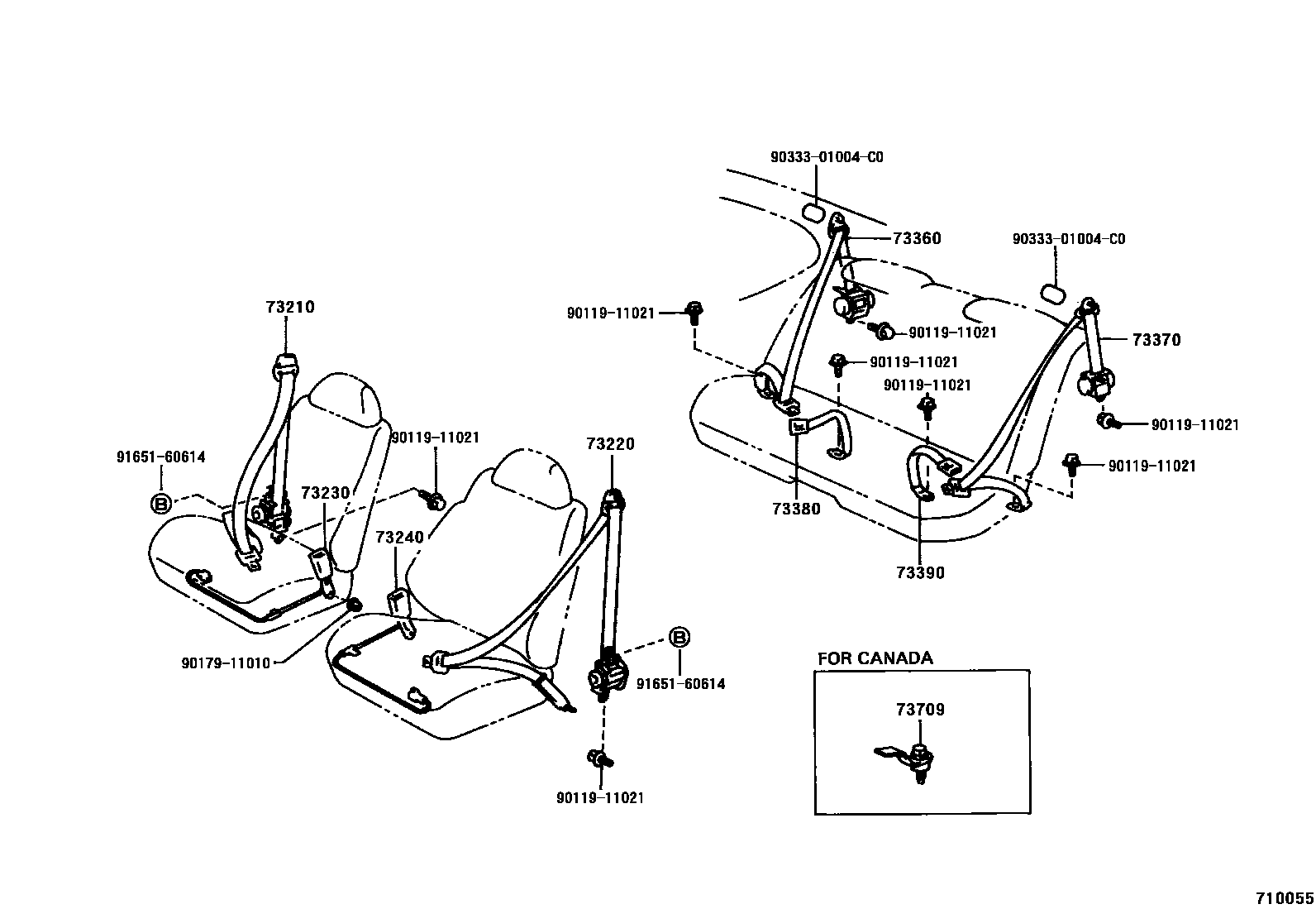 7104 — SEAT BELT & CHILD RESTRAINT SEAT