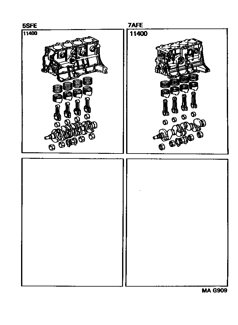 1102 — SHORT BLOCK ASSEMBLY