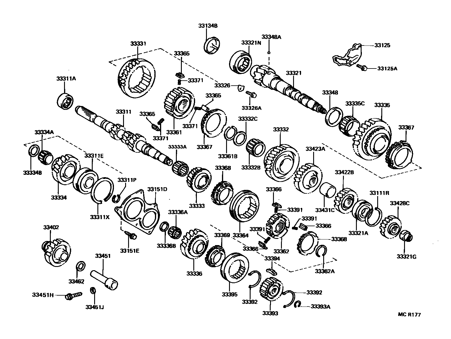 3305 — TRANSMISSION GEAR (MTM)