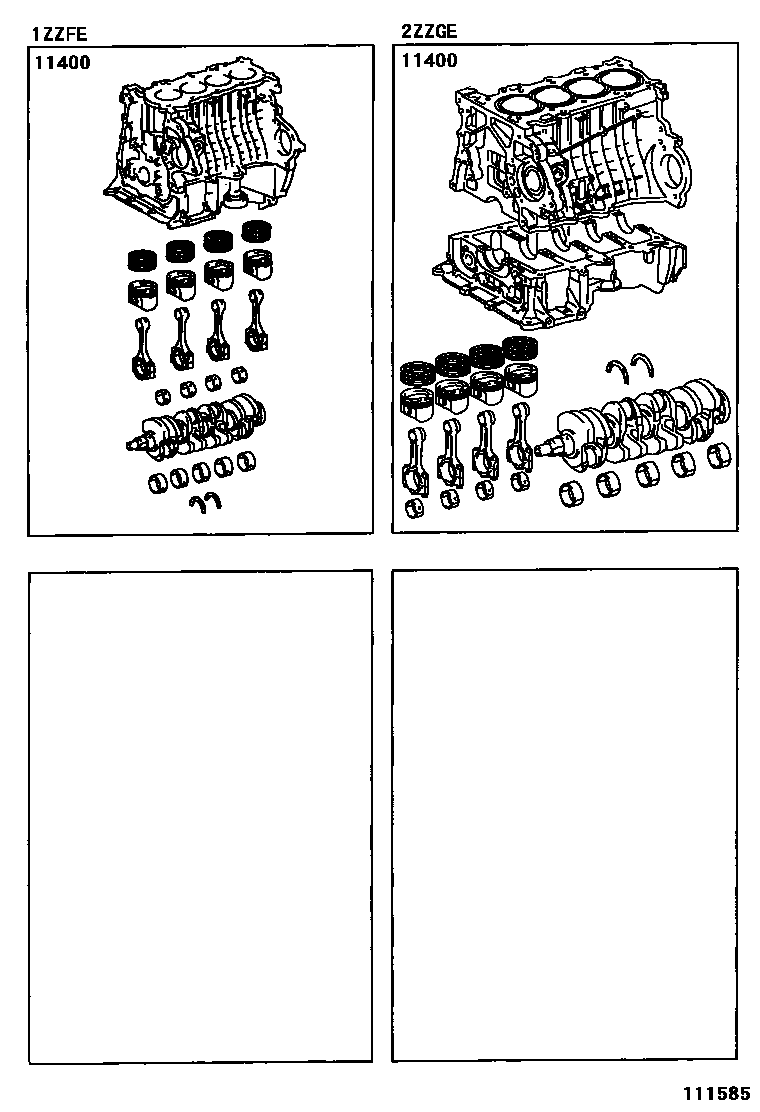 1102 — SHORT BLOCK ASSEMBLY