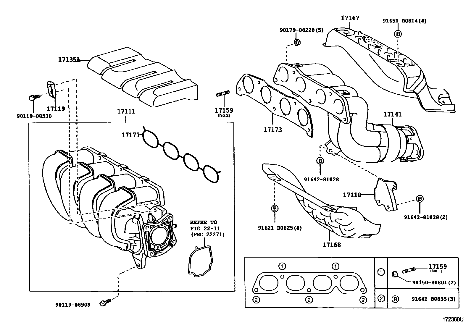 1701 — MANIFOLD