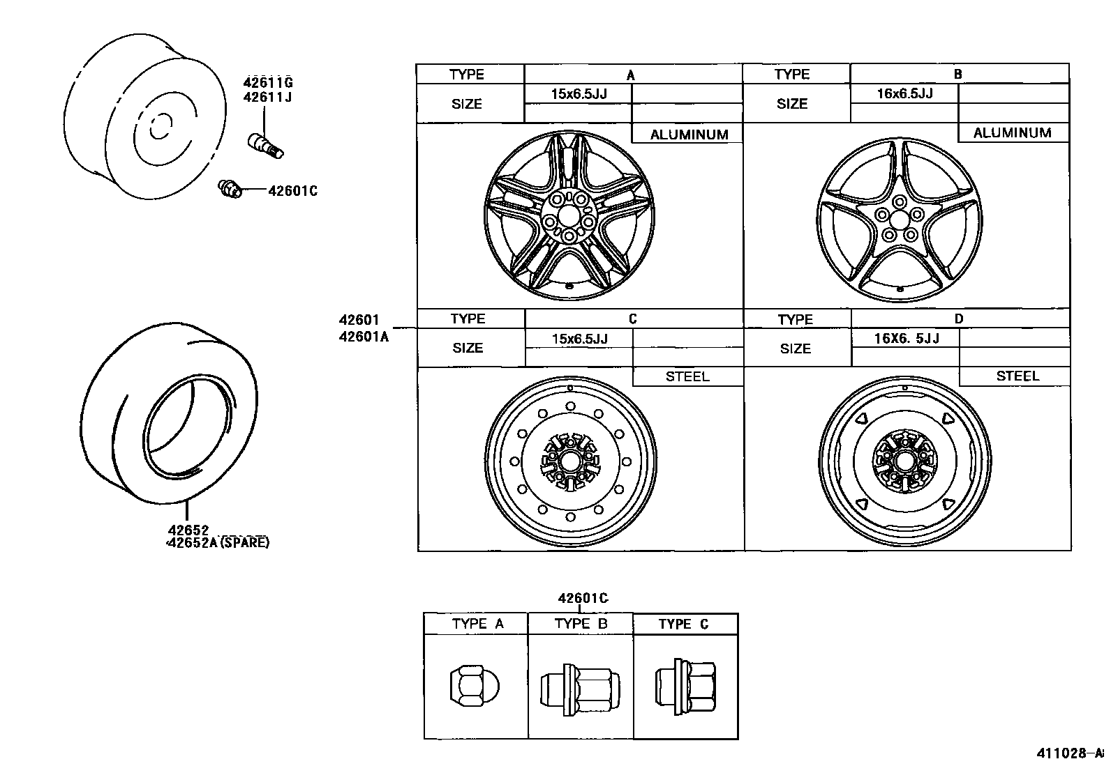 4103 — DISC WHEEL & WHEEL CAP