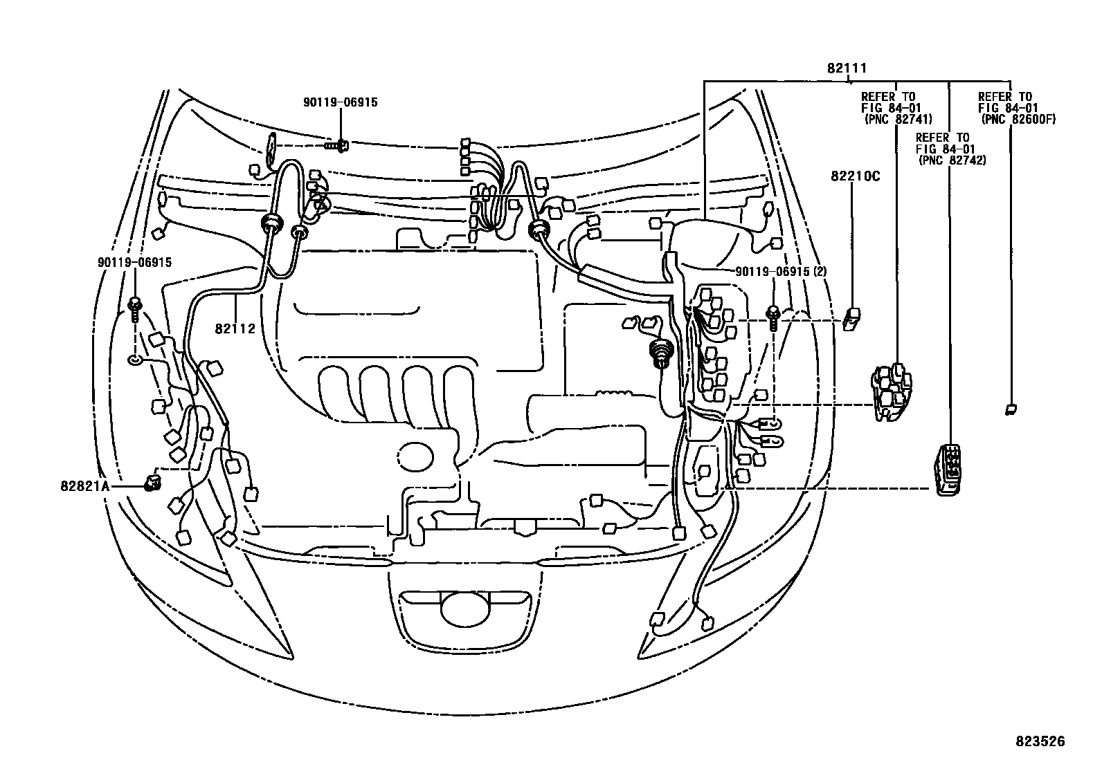 8202 — WIRING & CLAMP