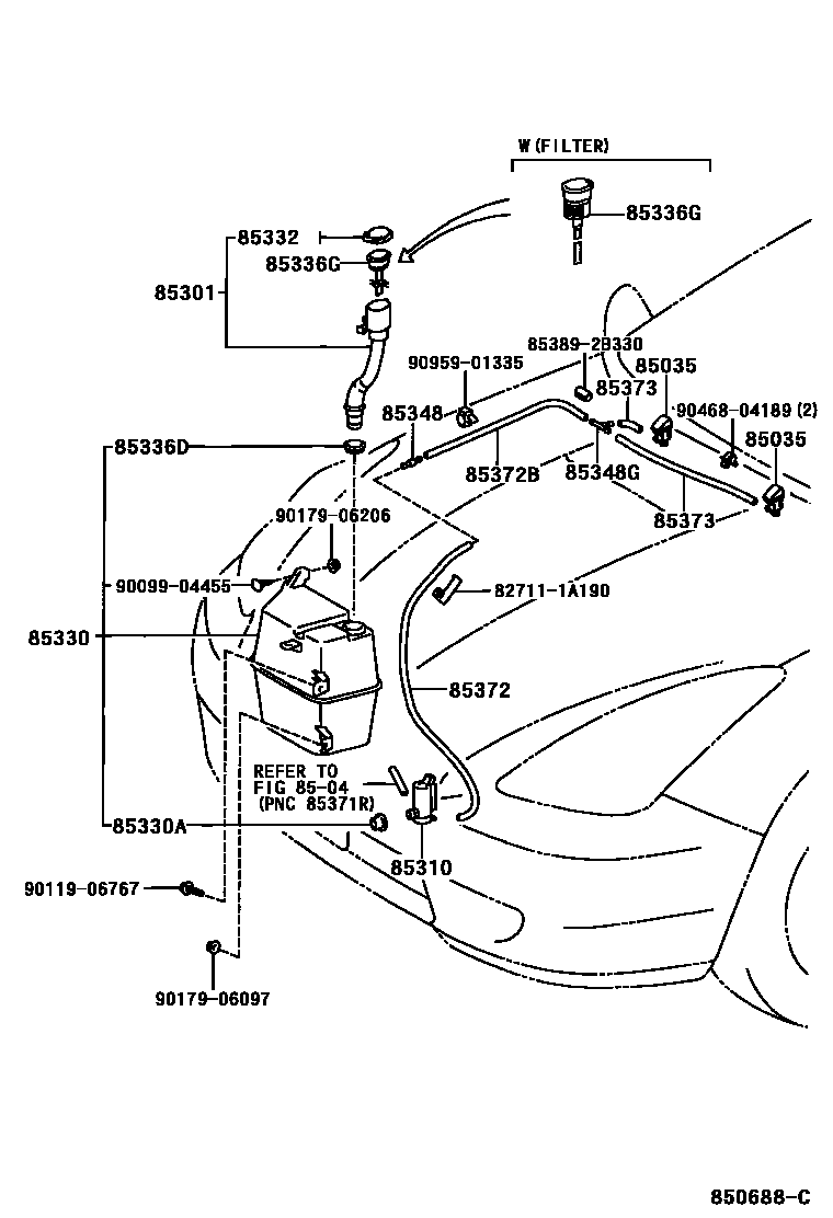 8503 — WINDSHIELD WASHER