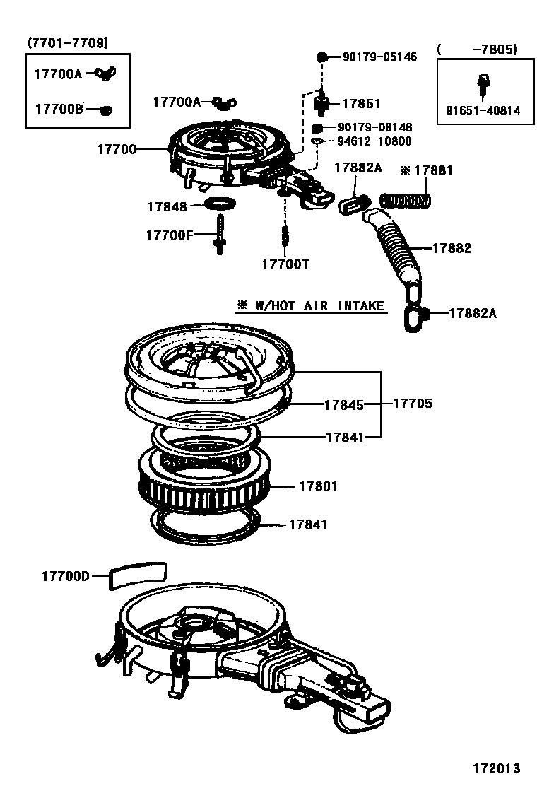 1703 — AIR CLEANER