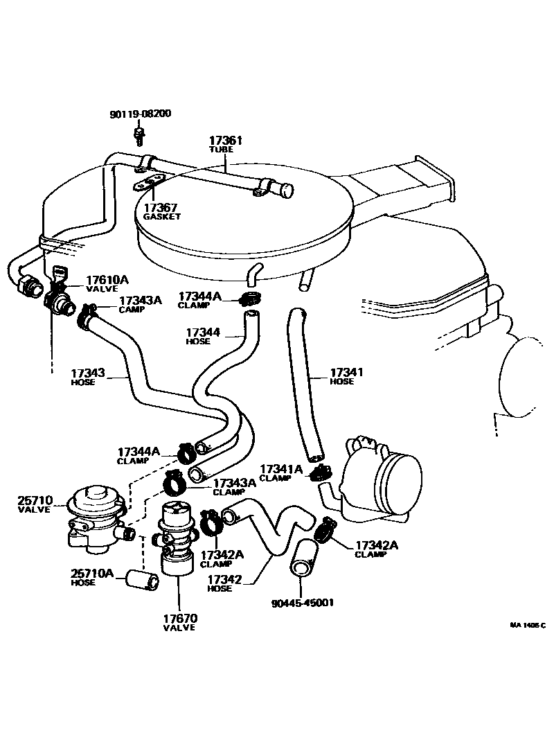 1706 — MANIFOLD AIR INJECTION SYSTEM