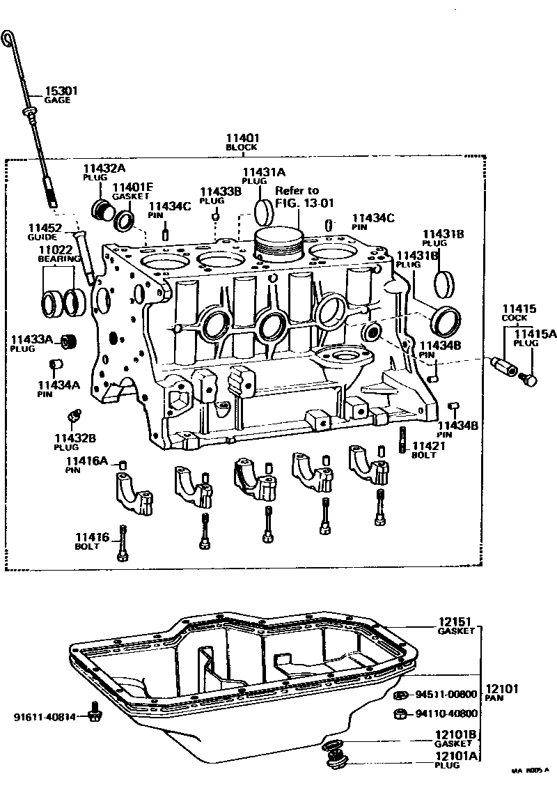 1105 — CYLINDER BLOCK