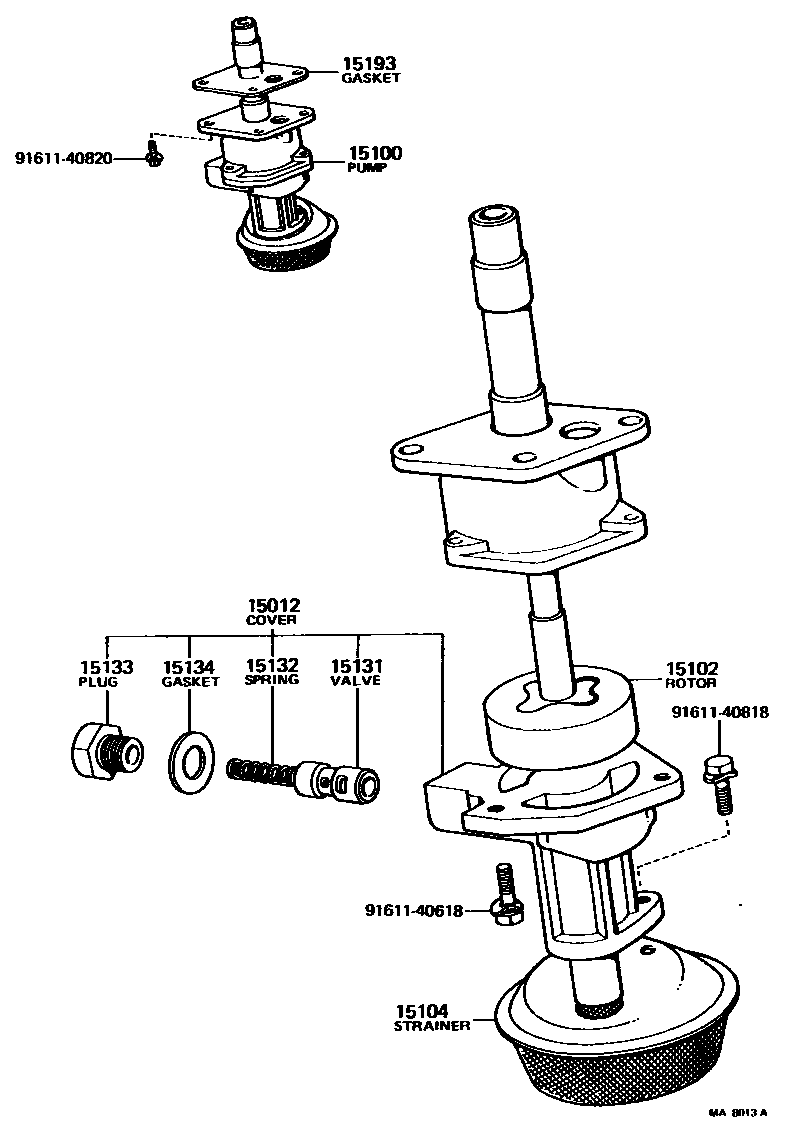 1501 — ENGINE OIL PUMP