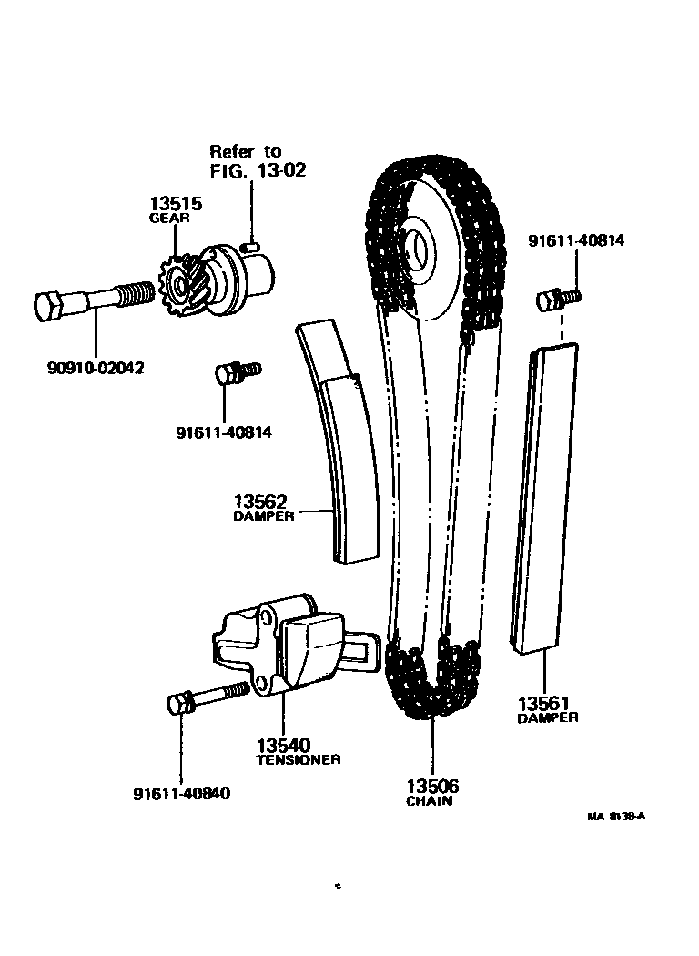 1303 — TIMING CHAIN