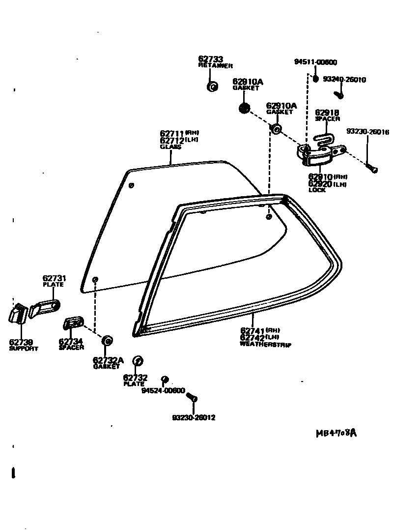 6103 — QUARTER WINDOW
