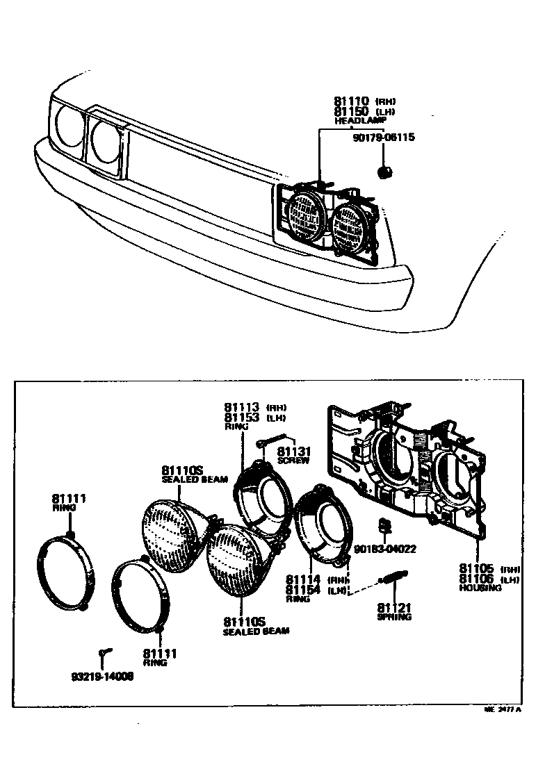 8101 — HEADLAMP