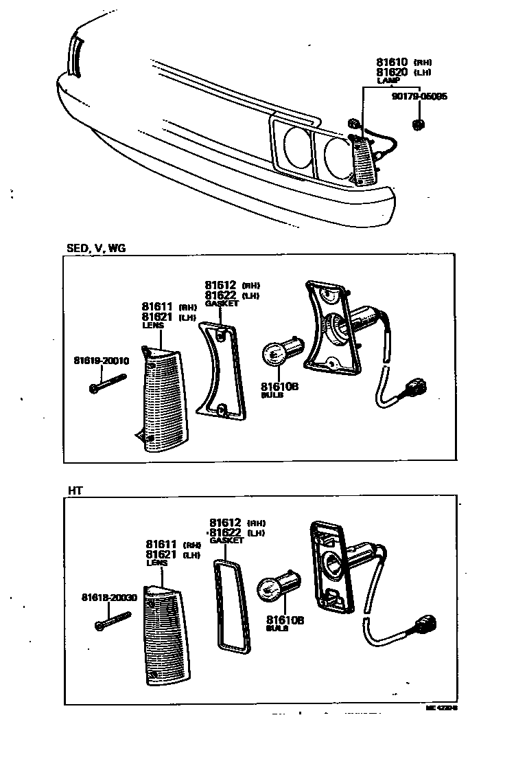 8104 — FRONT CLEARANCE LAMP