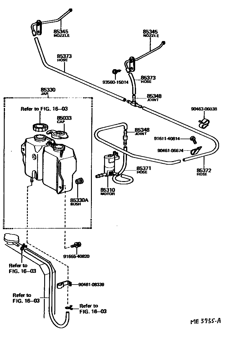 8503 — WINDSHIELD WASHER