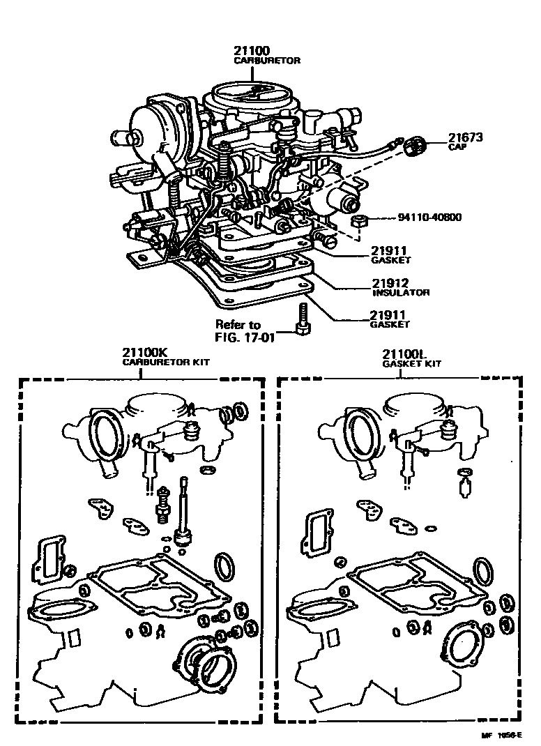 2102 — CARBURETOR ASSEMBLY